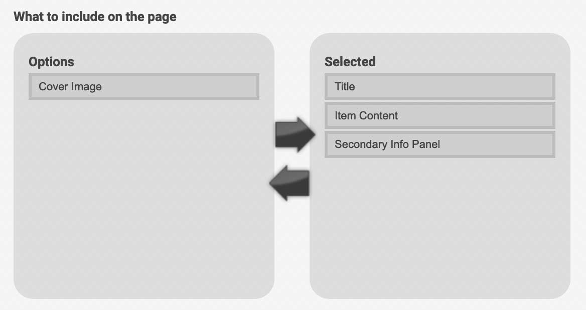 Module permalink content