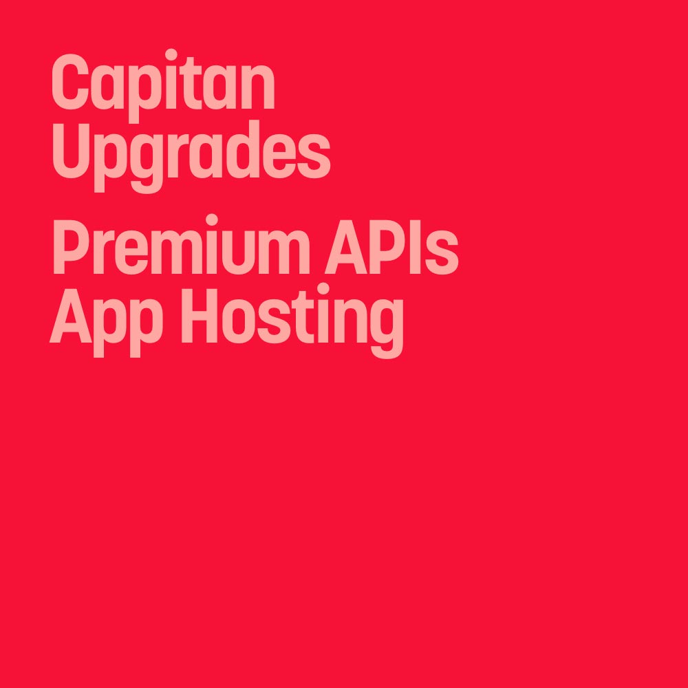 Premium APIs: App Hosting